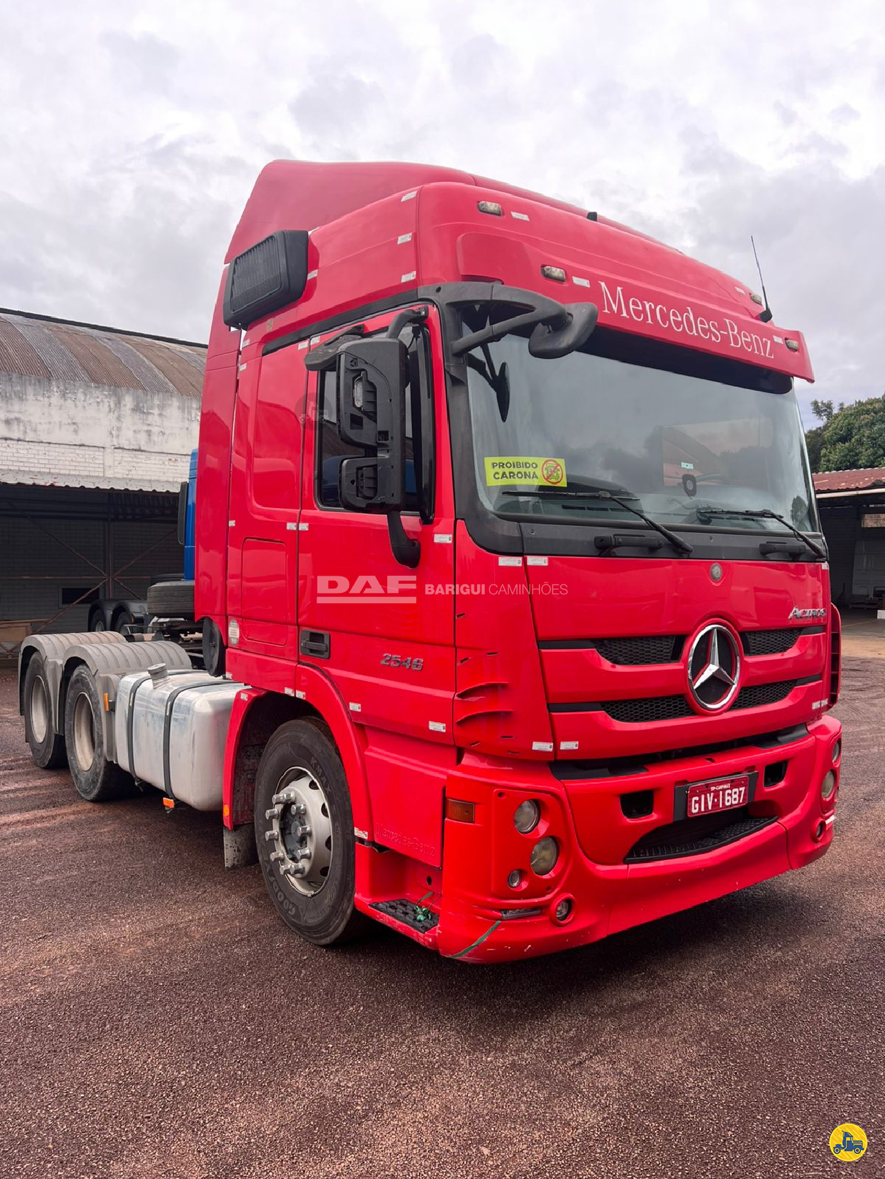 CAMINHAO MERCEDES-BENZ MB 2546 Cavalo Mecânico Cavalo 6x2 DAF Barigui Curitiba SAO JOSE DOS PINHAIS PARANÁ PR